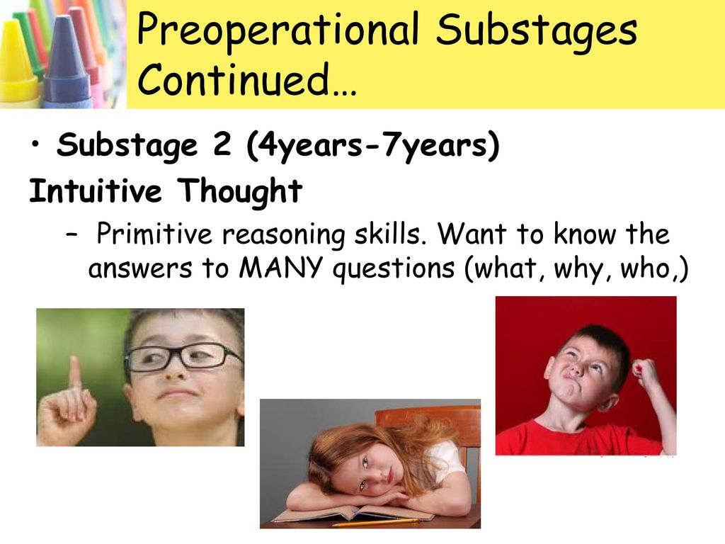 Preoperational substages top